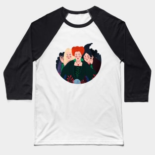 Hocus Pocus - The Sanderson Sisters Baseball T-Shirt